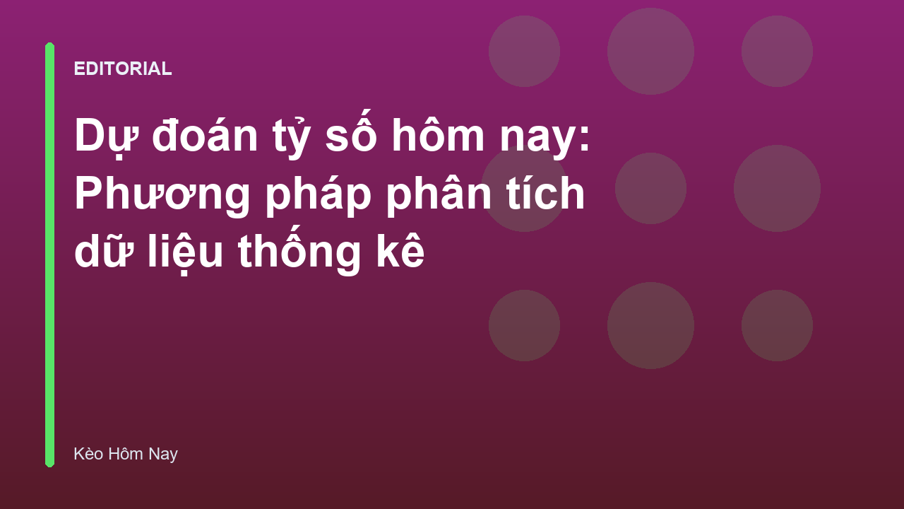 Phân tích dữ liệu bóng đá để dự đoán tỷ số