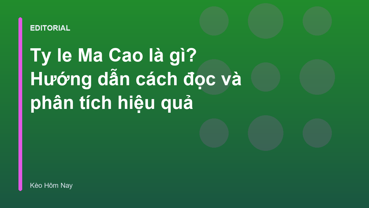 Bảng tỷ lệ kèo bóng đá chuyên nghiệp